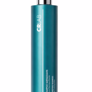 CRLAB Clarifying Tea Tree Scalp Shampoo in teal bottle with metallic cap