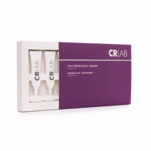 CRLAB Anti Dandruff Rehydrating Vials in matte purple and white box