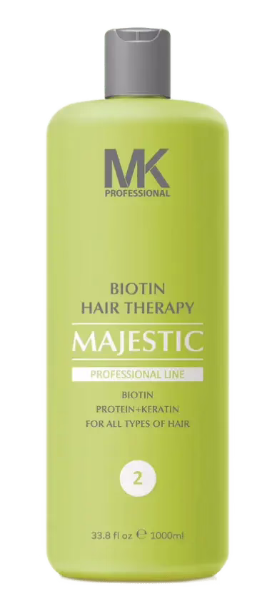 Professional Hair Treatment MK Hair Majestic Biotin Treatment for Frizzy Damaged Tangly Hair
