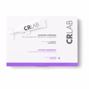 CRLAB Anti-dandruff Moisturizing Lotion in white and purple box with grey text
